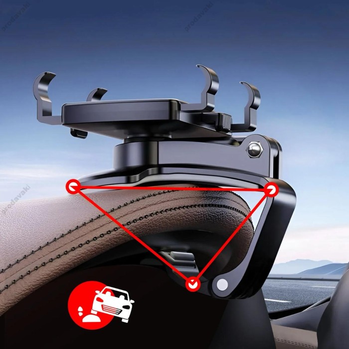 Автомобільний тримач XO C171 Dashboard Phone Holder Black